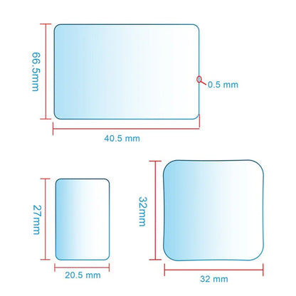STARTRC 1134773 1 Set Screen Protectors for Insta360 Ace Pro Camera Screen Lens Guard Tempered Glass Films