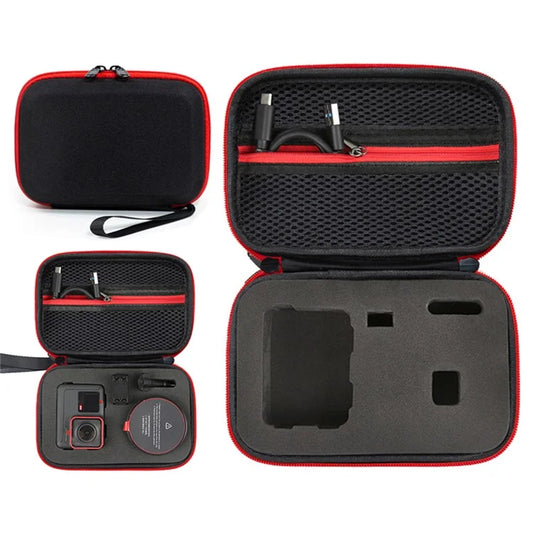 For Insta360 Ace / Ace Pro Storage Bag Action Camera Portable Zipper Case with Lanyard