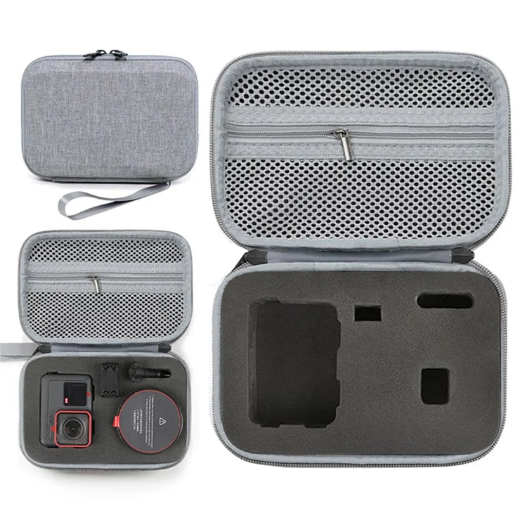 For Insta360 Ace / Ace Pro Storage Bag Action Camera Portable Zipper Case with Lanyard