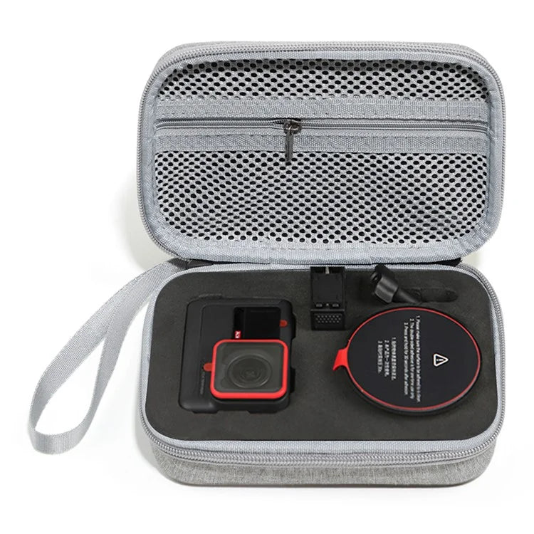 For Insta360 Ace / Ace Pro Storage Bag Action Camera Portable Zipper Case with Lanyard