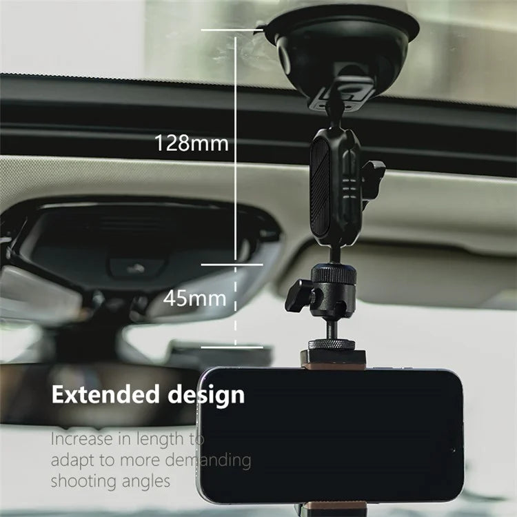JUNNX JX-GP-14 Car Suction Cup Mount Dashboard Mobile Phone Holder
