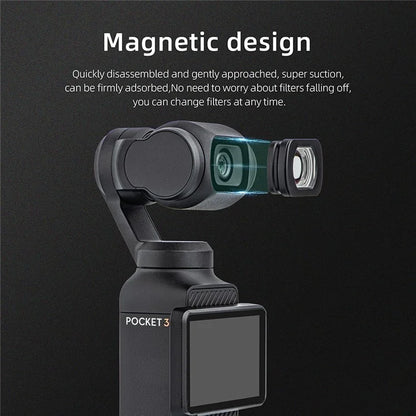 STARTRC 1133707 For DJI Osmo Pocket 3 Camera Optical Glass Wide Angle Lens