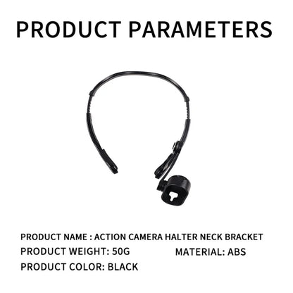 For Insta360 GO3 Action Camera Halter Neck Bracket First Perspective Shooting Adapter