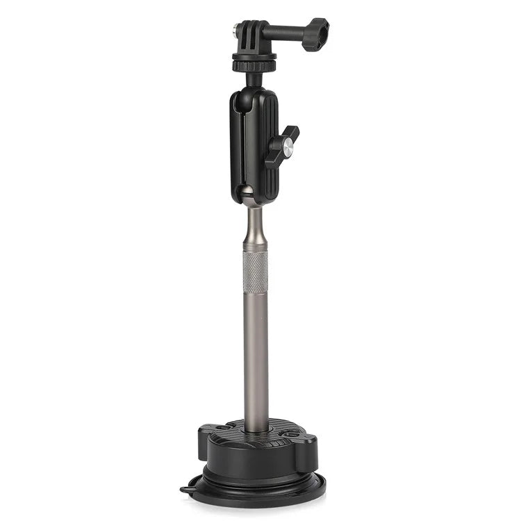 K01LP For GoPro Extension Rod Sucker Mount Bracket Action Camera Car Home Support Stand