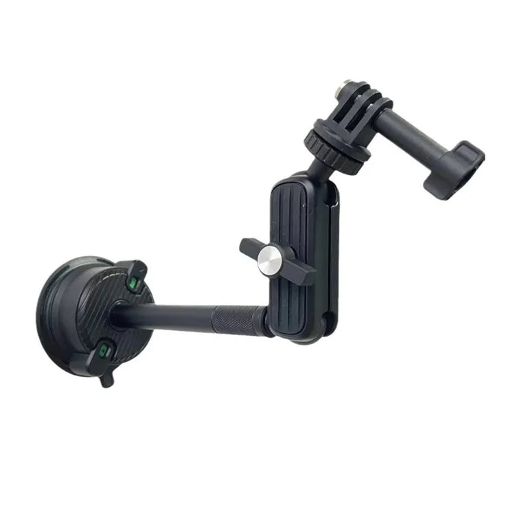 K01LP For GoPro Extension Rod Sucker Mount Bracket Action Camera Car Home Support Stand