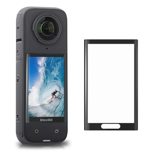 SUNNYLIFE IST-BHM798 For Insta360 X4 Sports Camera Curved Tempered Glass Screen Protector