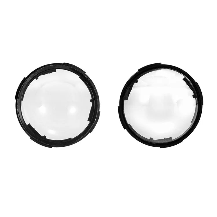 2Pcs Anti-scratch Protective Cover for Insta360 X4 Sports Camera PC Lens Protection