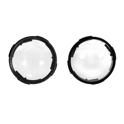 2Pcs Anti-scratch Protective Cover for Insta360 X4 Sports Camera PC Lens Protection