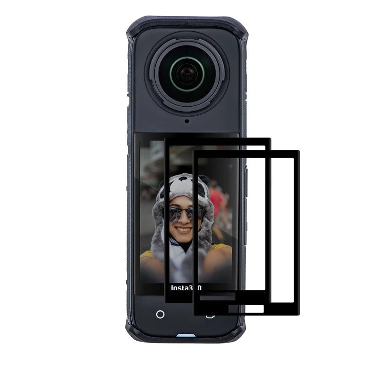 STARTRC 1140484 2Pcs for Insta360 X4 Camera PMMA Explosion-proof Screen Protector Cover Film