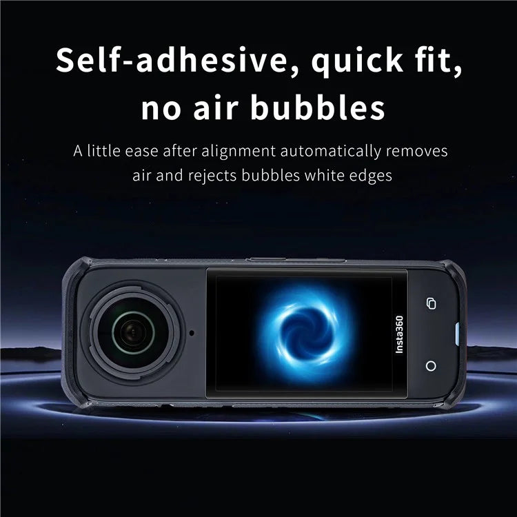 STARTRC 1140484 2Pcs for Insta360 X4 Camera PMMA Explosion-proof Screen Protector Cover Film