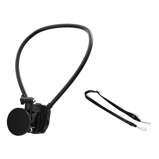 FLW430 Magnetic Sports Camera Neck Mount Adjustable Hanging Neck Phone Holder