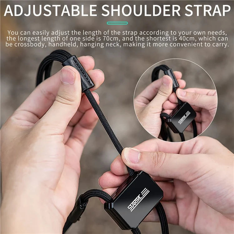 STARTRC 1137934 For DJI Pocket 3 / Avata 2 Camera Carrying Strap Adjustable Anti-Lost Rope