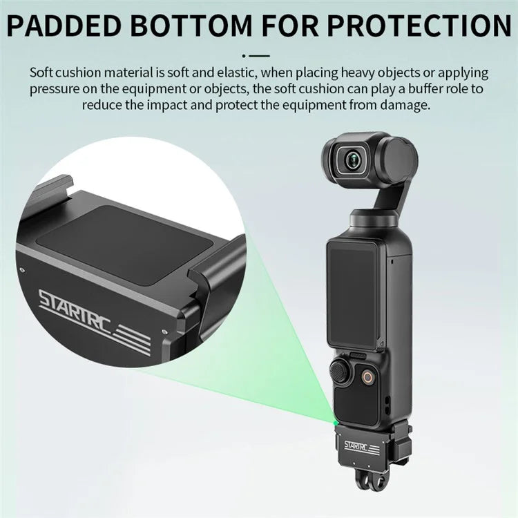 STARTRC 1138603 For DJI Osmo Pocket 3 Sports Camera Magnetic Quick-Mount Adapter Connector