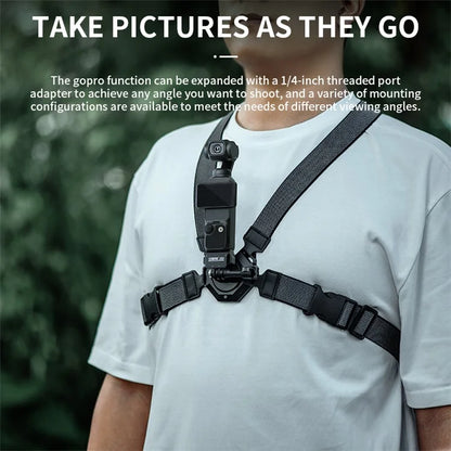 STARTRC 1138603 For DJI Osmo Pocket 3 Sports Camera Magnetic Quick-Mount Adapter Connector