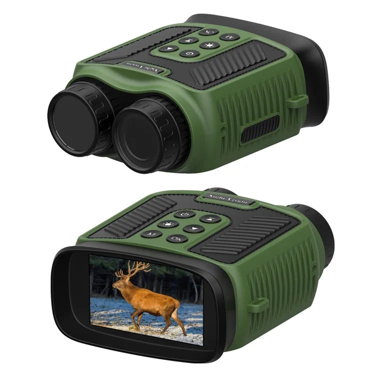 DT59 HD Video Binocular Night Vision Goggles Hunting Camera Support 128GB Memory Card Storage