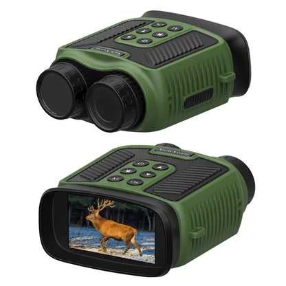 DT59 HD Video Binocular Night Vision Goggles Hunting Camera Support 128GB Memory Card Storage