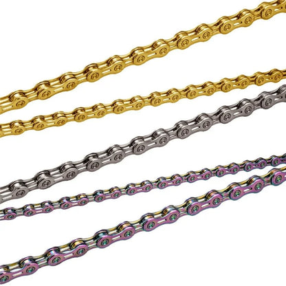 ZTTO Z09 Mountain Road Bike Chain 9-Speed 116 Links Carbon Steel Bicycle Chain Semi-hollow