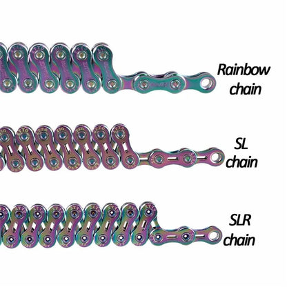 ZTTO Z10 MTB Road Folding Bike Chain 10-Speed 116 Links Carbon Steel Bicycle Chain Semi-hollow