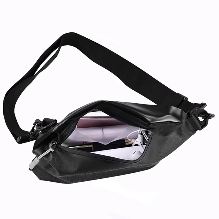 TTEOOBL IPX8 Waterproof Waist Bag Touch Screen Phone Chest Pack with Adjustable Strap