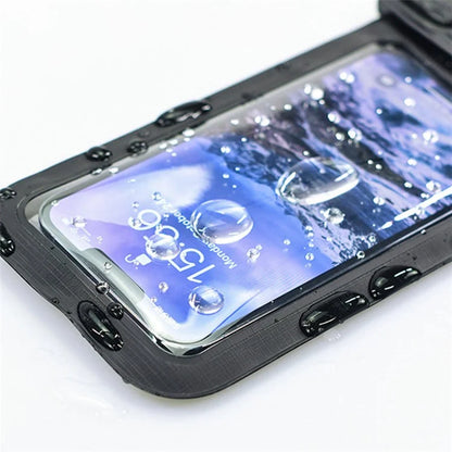TTEOOBL IPX8 Waterproof Phone Case 20m Underwater PVC+ABS Transparent Phone Cover