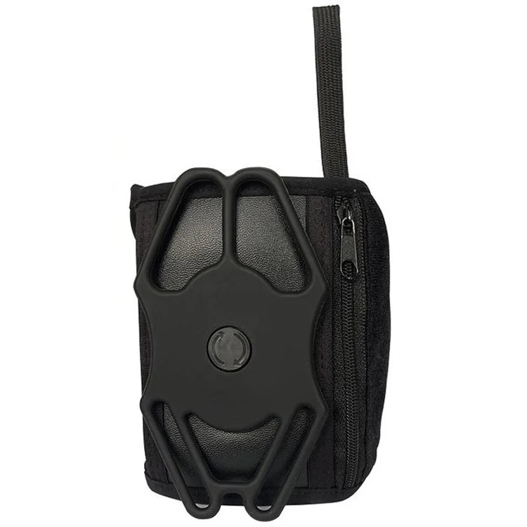 12x10cm Wristband Phone Holder 360-Degree Rotatable Forearm Wrist Storage Bag