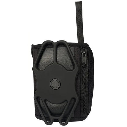 12x10cm Wristband Phone Holder 360-Degree Rotatable Forearm Wrist Storage Bag