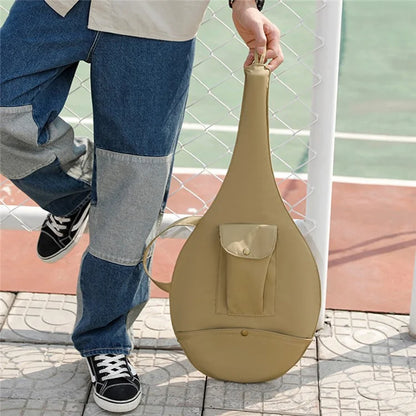 5620 Canvas Tennis Bag Waterproof Portable Tennis Racket Storage Bag, 34x76cm