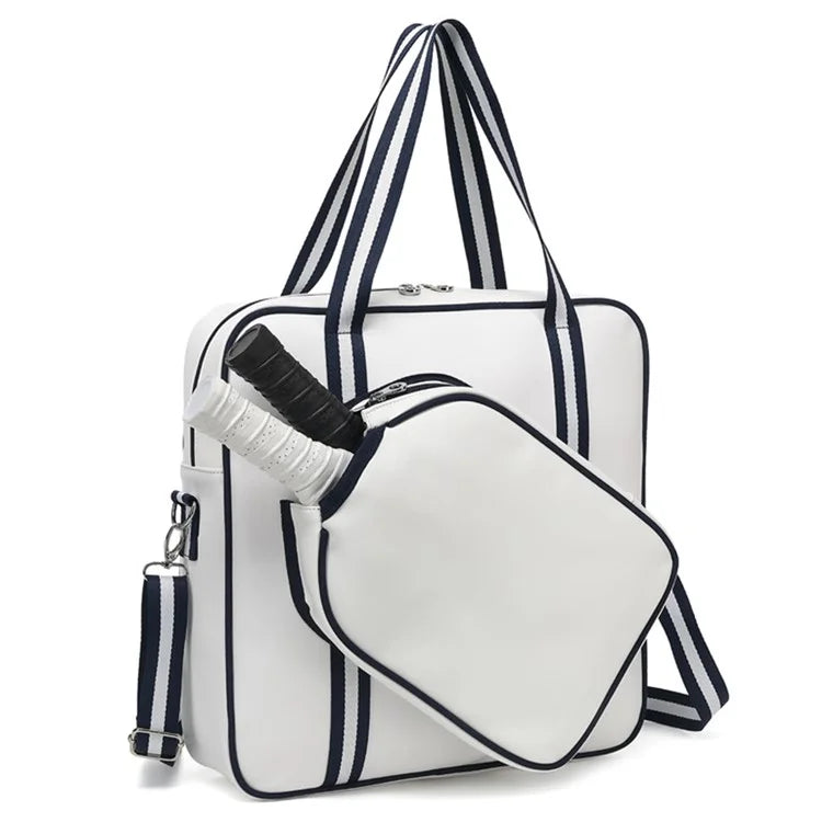 5625 PU Leather Racket Storage Bag Handbag Gym Bag Crossbody Shoulder Bag