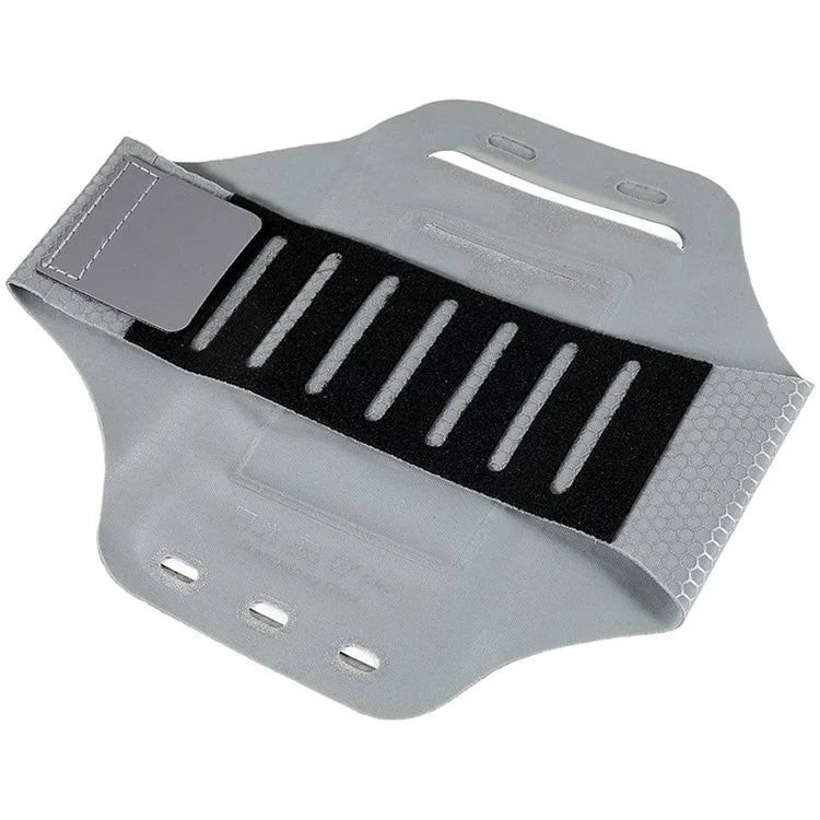 Honeycomb Pattern Outdoor Running Arm Bag Ultra-thin Sports 6-inch Phone Touch Screen Armband Storage Bag