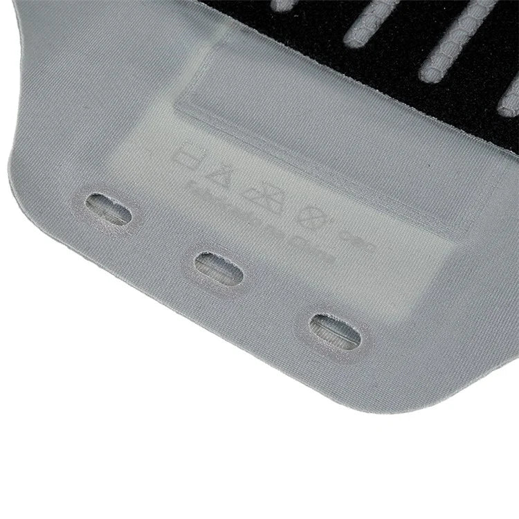 Honeycomb Pattern Outdoor Running Arm Bag Ultra-thin Sports 6-inch Phone Touch Screen Armband Storage Bag
