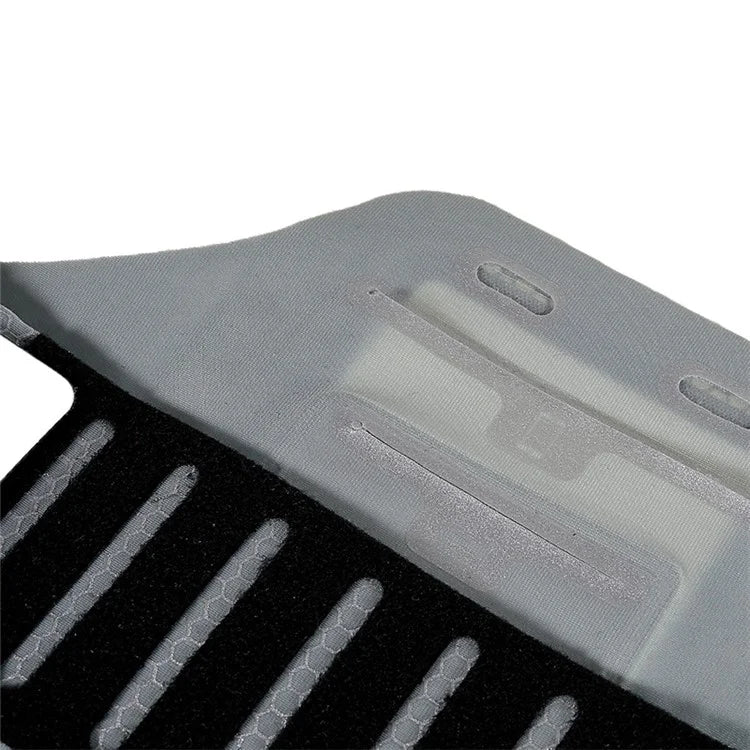 Honeycomb Pattern Outdoor Running Arm Bag Ultra-thin Sports 6-inch Phone Touch Screen Armband Storage Bag