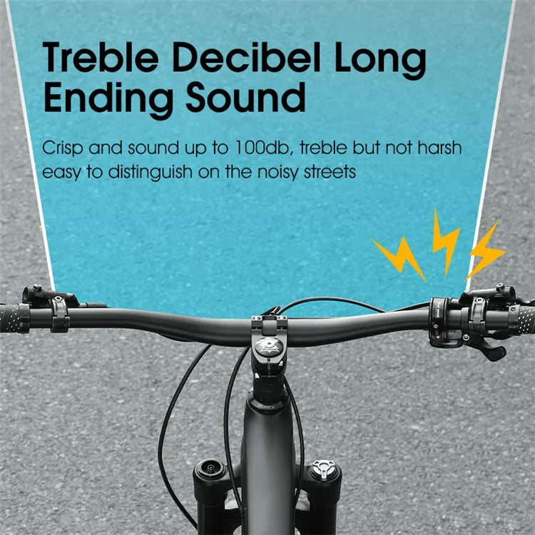 WEST BIKING YP0706054 Dolphin Shaped Bicycle Bell Concealed Mountain Bike Bell