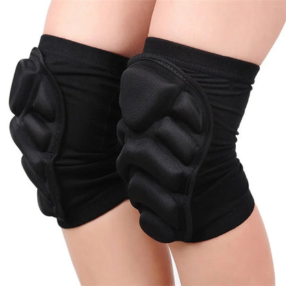4130 1 Pair Anti-fall Knee Guard Ski Skating Skateboard Cycling Anti-collision Knee Pads