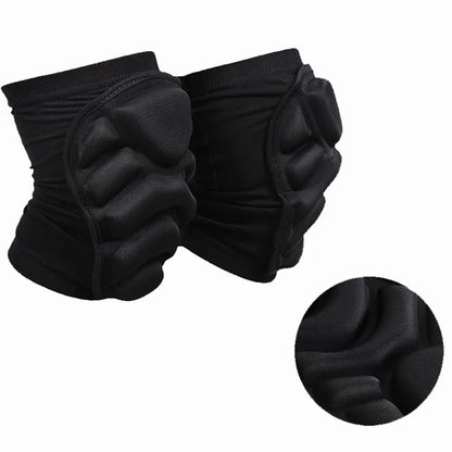 4130 1 Pair Anti-fall Knee Guard Ski Skating Skateboard Cycling Anti-collision Knee Pads
