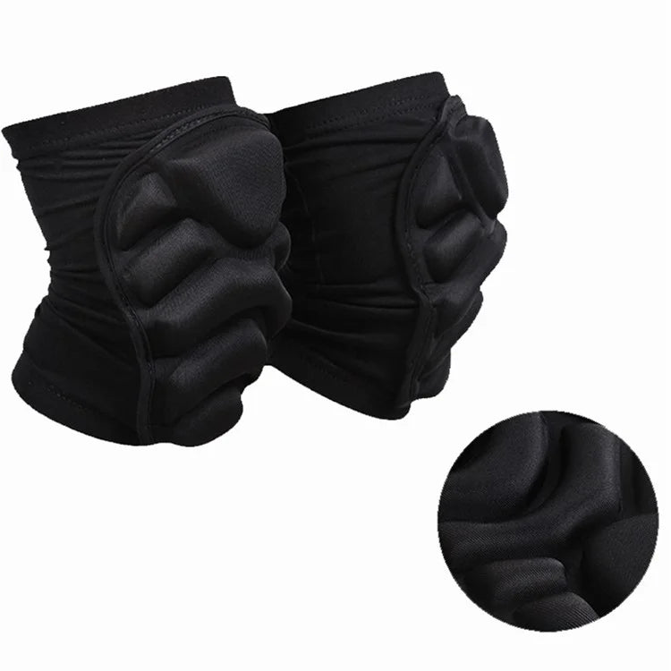 4130 1 Pair Anti-fall Knee Guard Ski Skating Skateboard Cycling Anti-collision Knee Pads