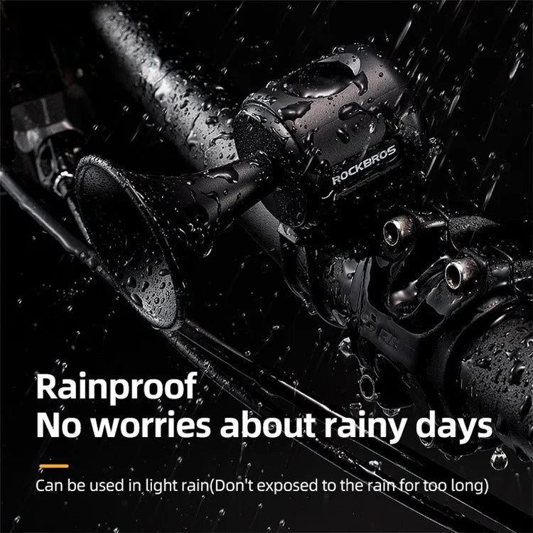ROCKBROS EH-2 Electric Bike Horn ABS+PC High Decibel Bicycle Cycling Warning Bell