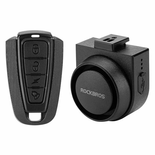 ROCKBROS Anti Theft Bicycle Bell IPX5 Waterproof Wireless Remote Control Electric Horn