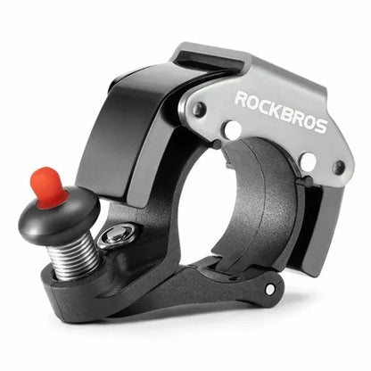 ROCKBROS Stainless Steel + Aluminum Alloy + PA Bike Bell Mountain Bicycle Loud Sound Horn