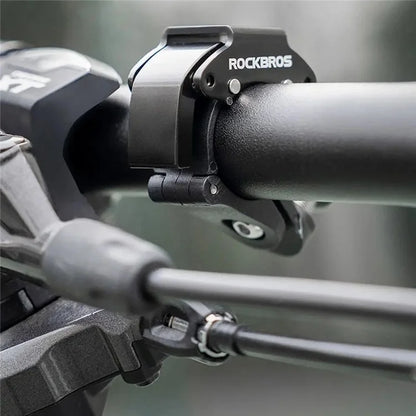 ROCKBROS Stainless Steel + Aluminum Alloy + PA Bike Bell Mountain Bicycle Loud Sound Horn