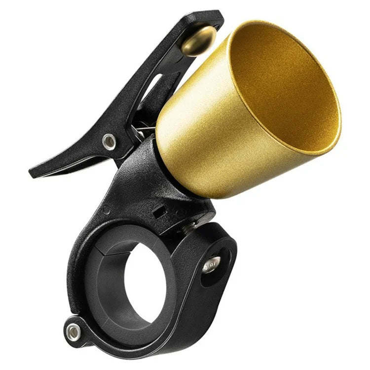 ROCKBROS 2022-1B Copper Alloy Bike Bell Bicycle Handlebar Mount Loud Metal Warning Horn
