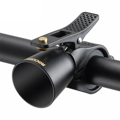 ROCKBROS 2022-1B Copper Alloy Bike Bell Bicycle Handlebar Mount Loud Metal Warning Horn