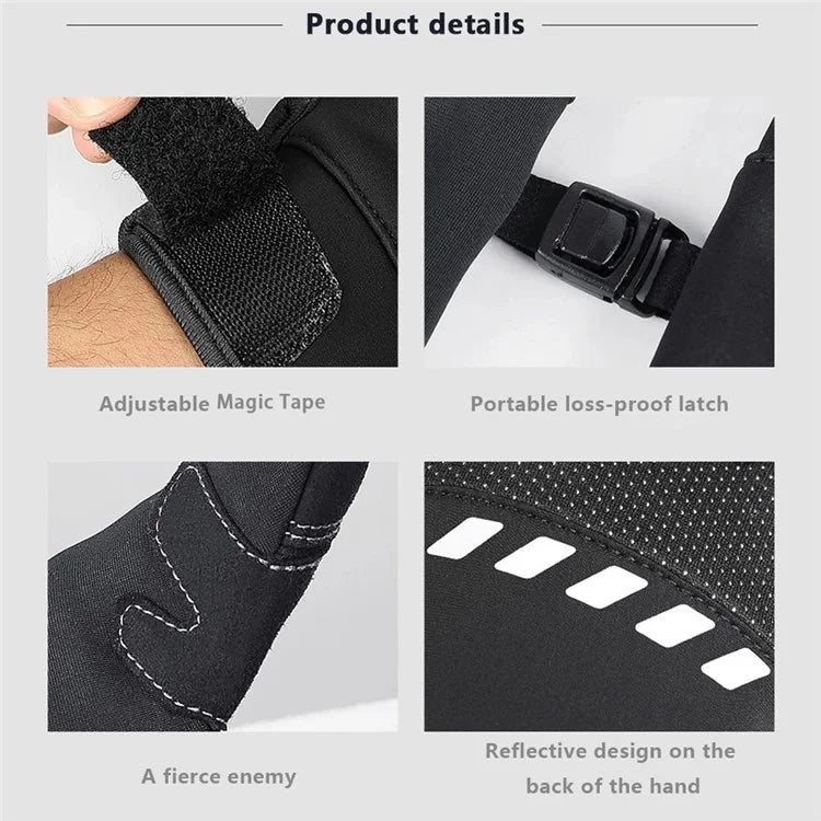 VILICO A0094 1 Pair Winter Warm Gloves Cycling Skiing Touch Screen Full Finger Gloves