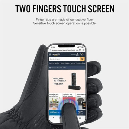 VILICO A0101 One Pair Windproof Gloves Finger Touch Screen Function Hand Protector for Cycling, Fishing