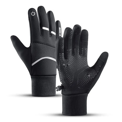 VILICO A0093 1 Pair Winter Sport Gloves Anti-skid Warm Touch Screen Full Finger Gloves