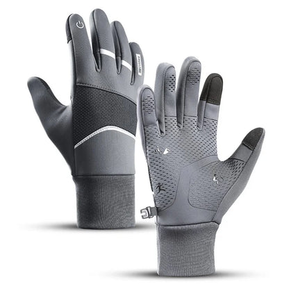 VILICO A0093 1 Pair Winter Sport Gloves Anti-skid Warm Touch Screen Full Finger Gloves
