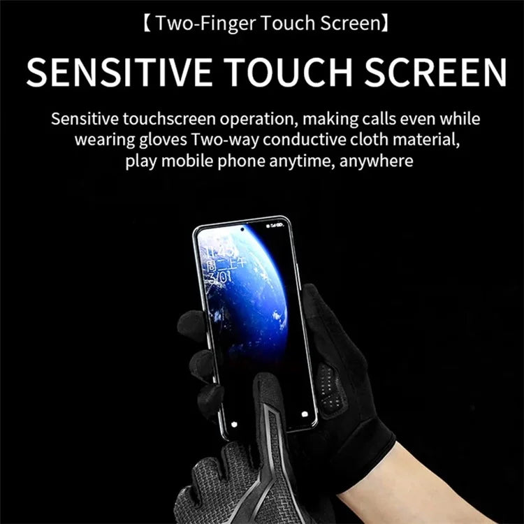KYNCILOR A0029 1 Pair Winter Gloves SBR Cloth Thickened Touch Screen Function Thermal Hand Protector
