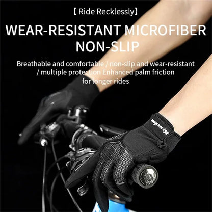KYNCILOR A0029 1 Pair Winter Gloves SBR Cloth Thickened Touch Screen Function Thermal Hand Protector
