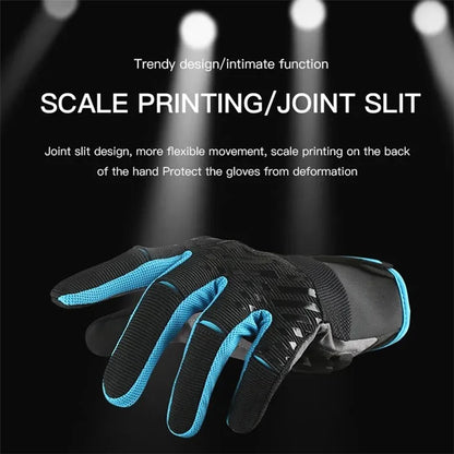 KYNCILOR A0023 1 Pair Breathable Cycling Gloves Touch Screen Bicycle Gloves Shockproof Bike Gloves