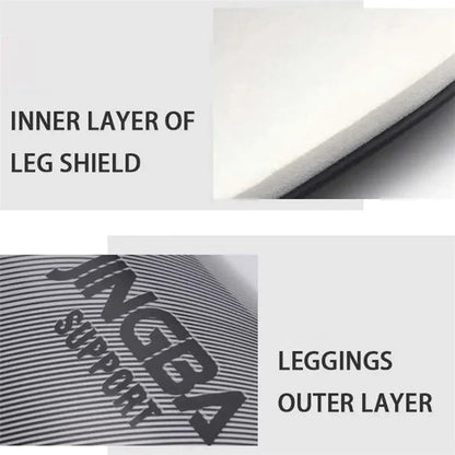 JINGBA SUPPORT 5005 1 Pair Adult Kids Football Shin Guards PE+EVA Outdoor Sports Shin Pads