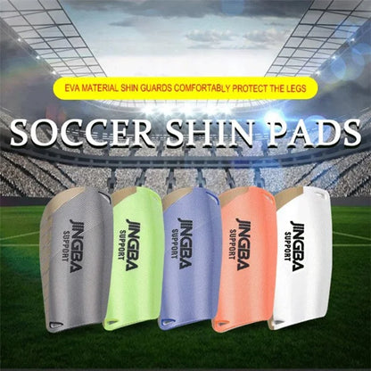 JINGBA SUPPORT 5005 1 Pair Adult Kids Football Shin Guards PE+EVA Outdoor Sports Shin Pads